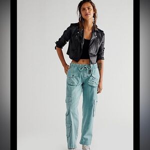 Free people Tahiti cargo pants